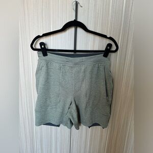 Lululemon Knit Shorts with Side Zip Pockets